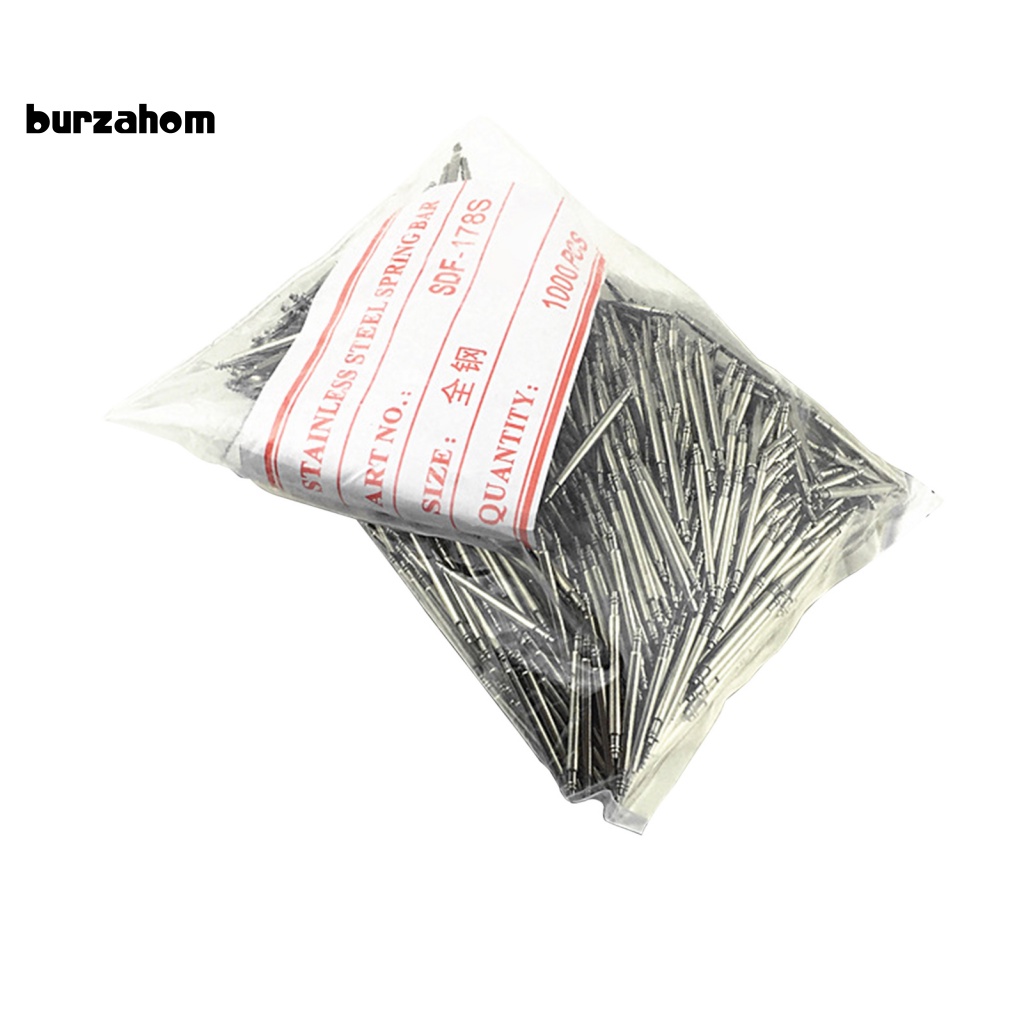Bộ 1000 Ghim Lò Xo Đường Kính 1.5mm Bằng Thép Không Gỉ Dùng Làm Đồng Hồ