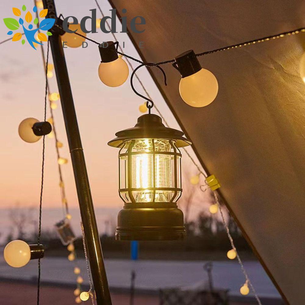 Đèn 26 Bóng Eddie Di Động Chống Thấm Nước Có Thể Sạc Lại Bằng Cổng USB Phong Cách Vintage