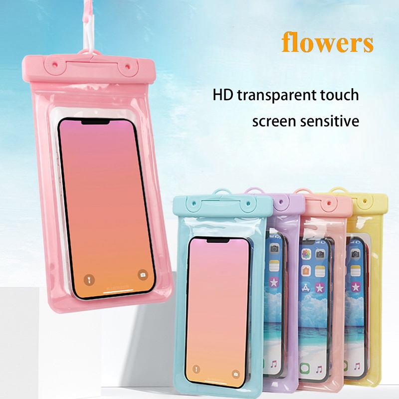 Túi Đựng Điện Thoại Bằng Nhựa Pvc Chống Thấm Nước Tiện Dụng ​Túi Đựng Điện Thoại Di Động Tiện Lợi Khi Đi Bơi