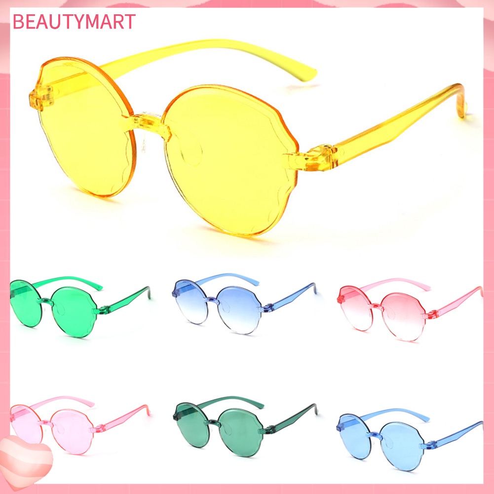 Set 1 / 5 Kính Mát Không Vành Chống Tia UV Khi Lái Xe