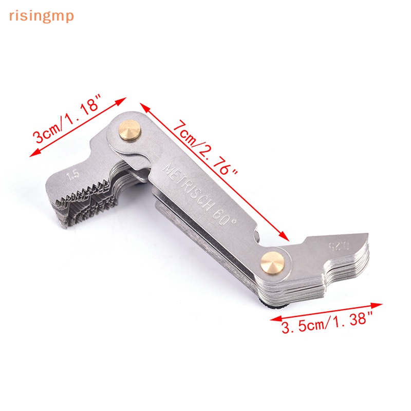 Bộ 58 Thước Đo Ren Xoắn 55 Độ 60 Độ Chuyên Dụng Chất Lượng Cao