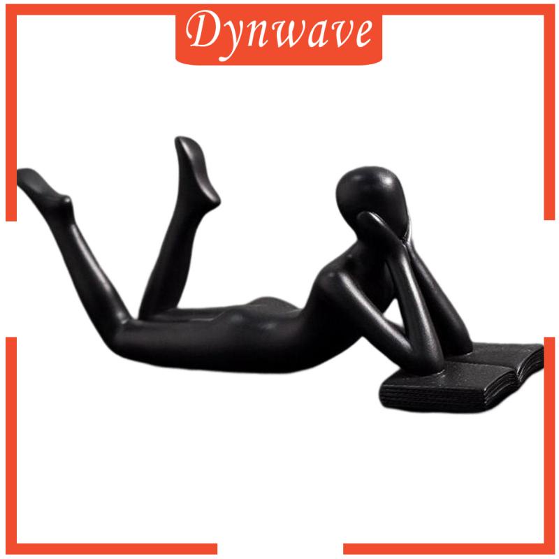 Tượng Người Suy Nghĩ Trừu Tượng Bằng Nhựa Resin Trang Trí Phòng Khách