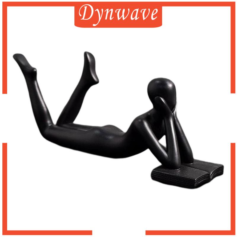 Tượng Người Suy Nghĩ Trừu Tượng Bằng Nhựa Resin Trang Trí Phòng Khách