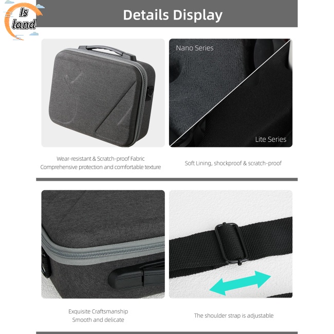 Túi Đựng Bảo Vệ Sức Chứa Lớn Tương Thích Với Daotong Evo Nano / lite Series