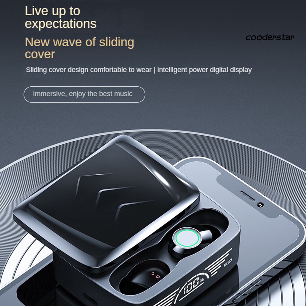 Tai Nghe Nhét Trong Không Dây Bluetooth 5.3 HiFi BQ30 Có Màn Hình LED Kỹ Thuật Số