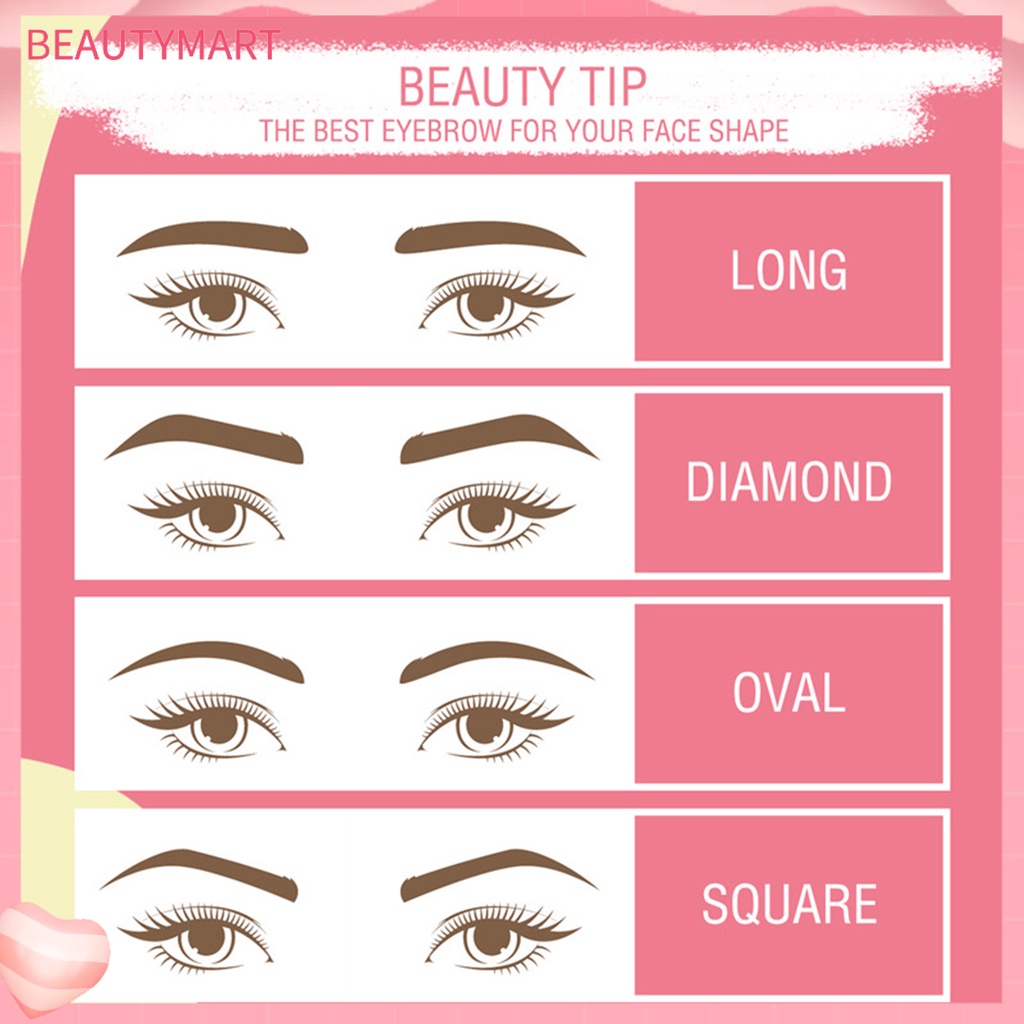 Bút Chì Kẻ Lông Mày beautymart Mềm Mại Chống Thấm Nước Và Mồ Hôi Lâu Trôi