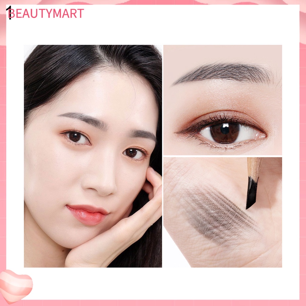 Bút Chì Kẻ Lông Mày beautymart Bằng Gỗ Tự Nhiên Không Nhòe Lâu Trôi Cho Nữ