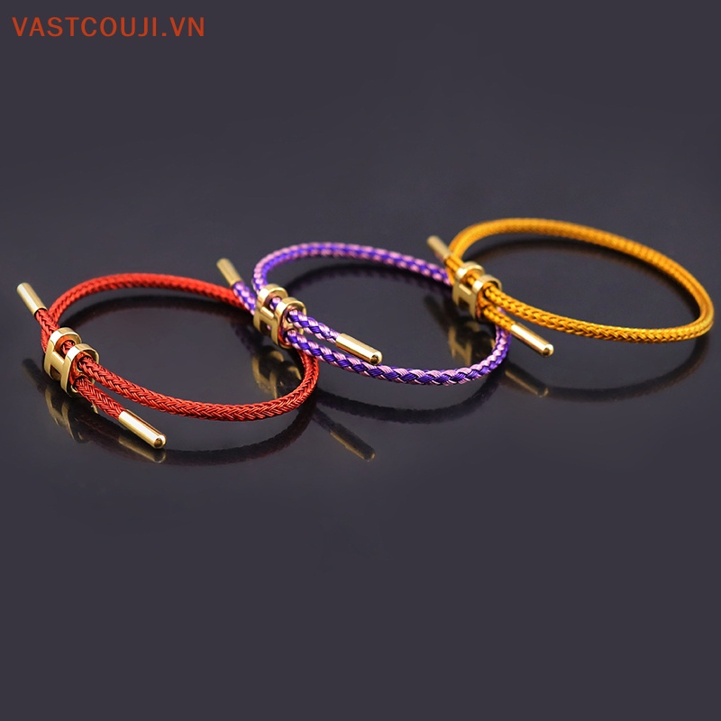 Vòng Tay Bện Dây Hai Lớp VASTJI Thời Trang Cho Nam Nữ