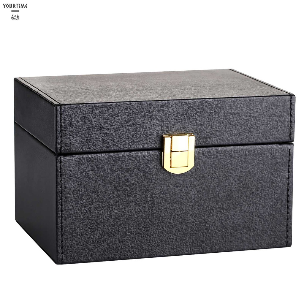 Hộp Đựng Chìa Khóa Xe Hơi Bằng Da PU Chống Trộm Tiện Dụng