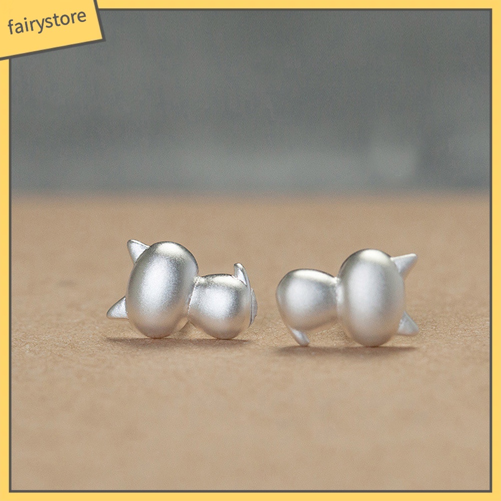 Bông Tai Hình Mèo Dễ Thương Dành Cho Nữ