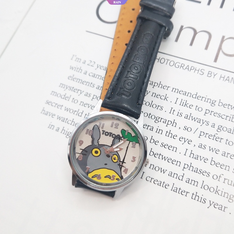 Đồng Hồ Đeo Tay Họa Tiết Hoạt Hình Totoro Phong Cách Nhật Bản Dành Cho Nữ