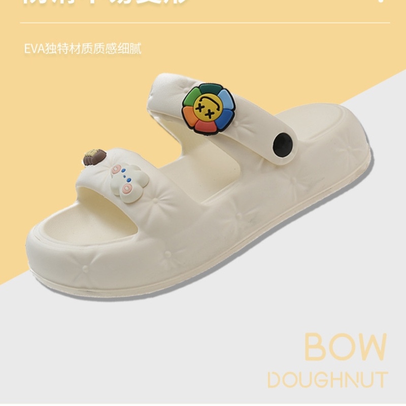 Dép Sandal Đế Dày Thời Trang Đường Phố Dễ Thương Cho Nữ