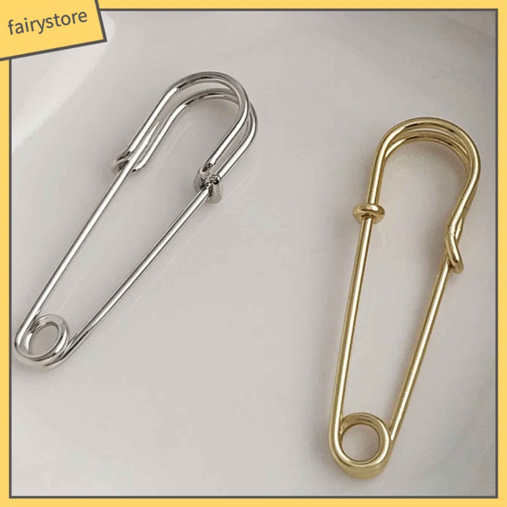 1 Đôi Bông Tai Hình Kim Băng Mini Bằng Hợp Kim Dành Cho Nữ