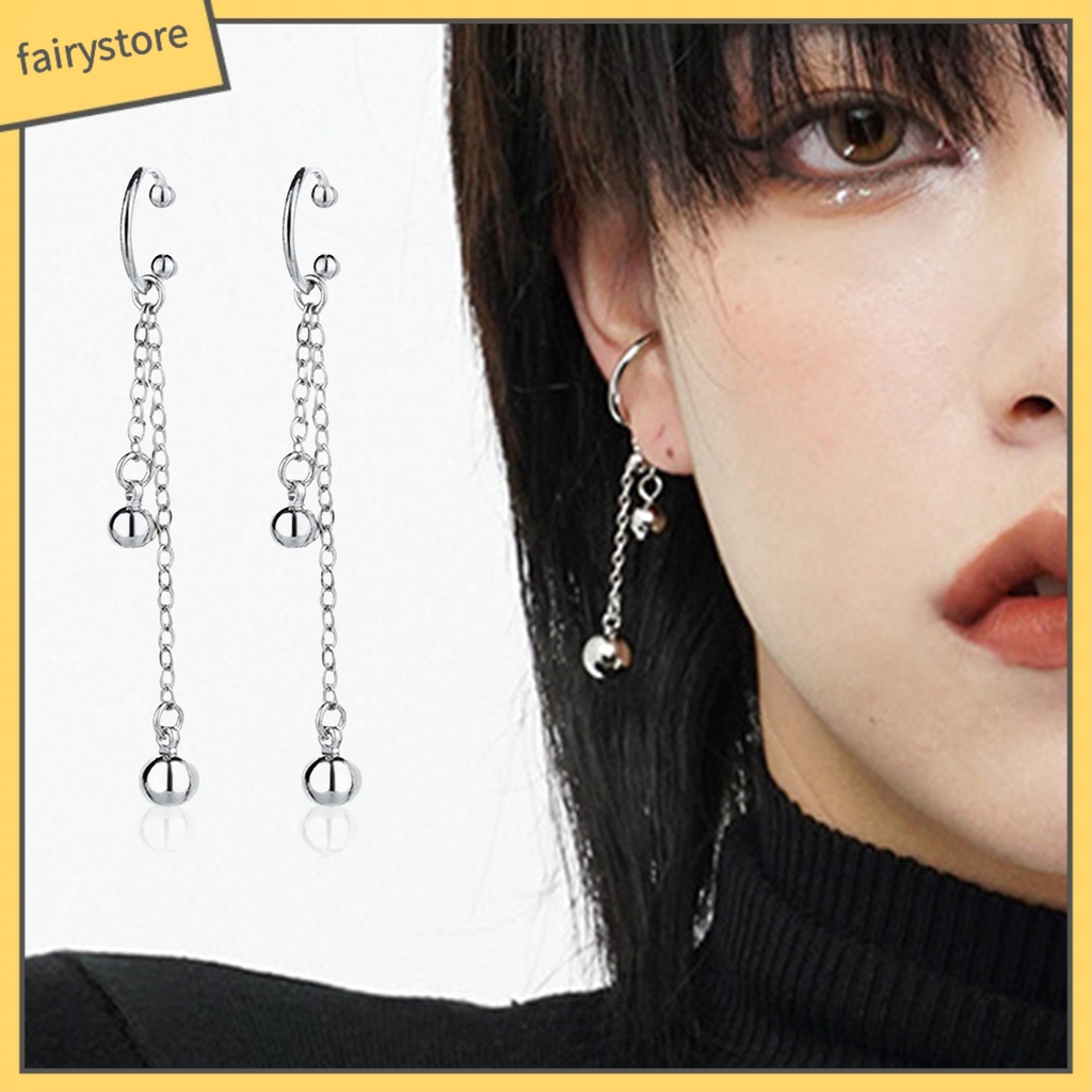 [FRO] 1 Khuyên Tai Kẹp Vành Tai Không Cần Khoan Lỗ Sáng Trang Trí Hình Hành Tinh Nhỏ Dễ Phối Đồ Trang Sức Cho Nữ