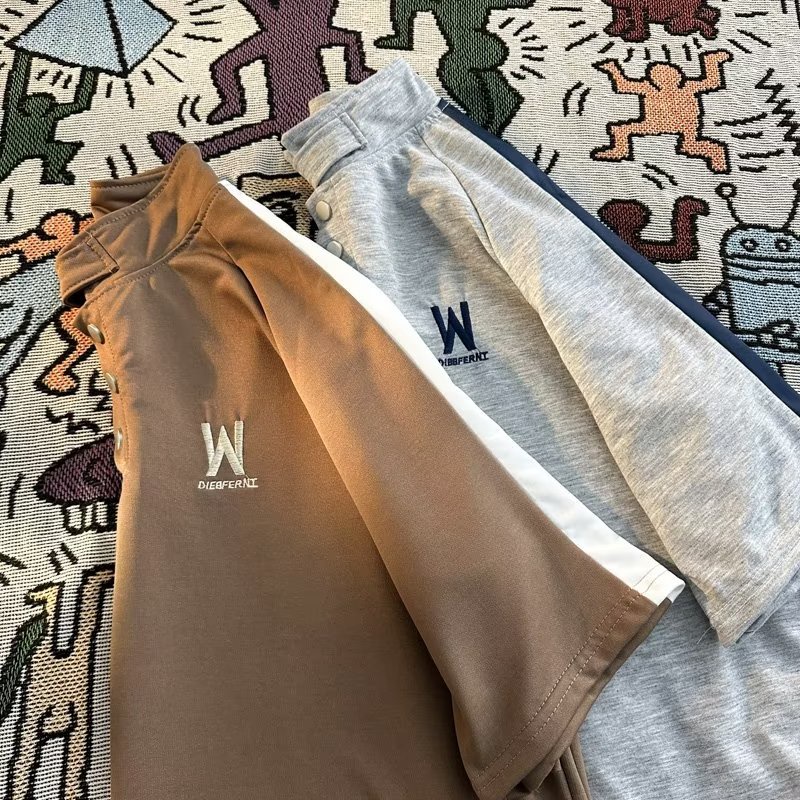 Áo Thun polo Tay Ngắn Phong Cách Retro Mỹ Thời Trang Mùa Hè Cho Nam