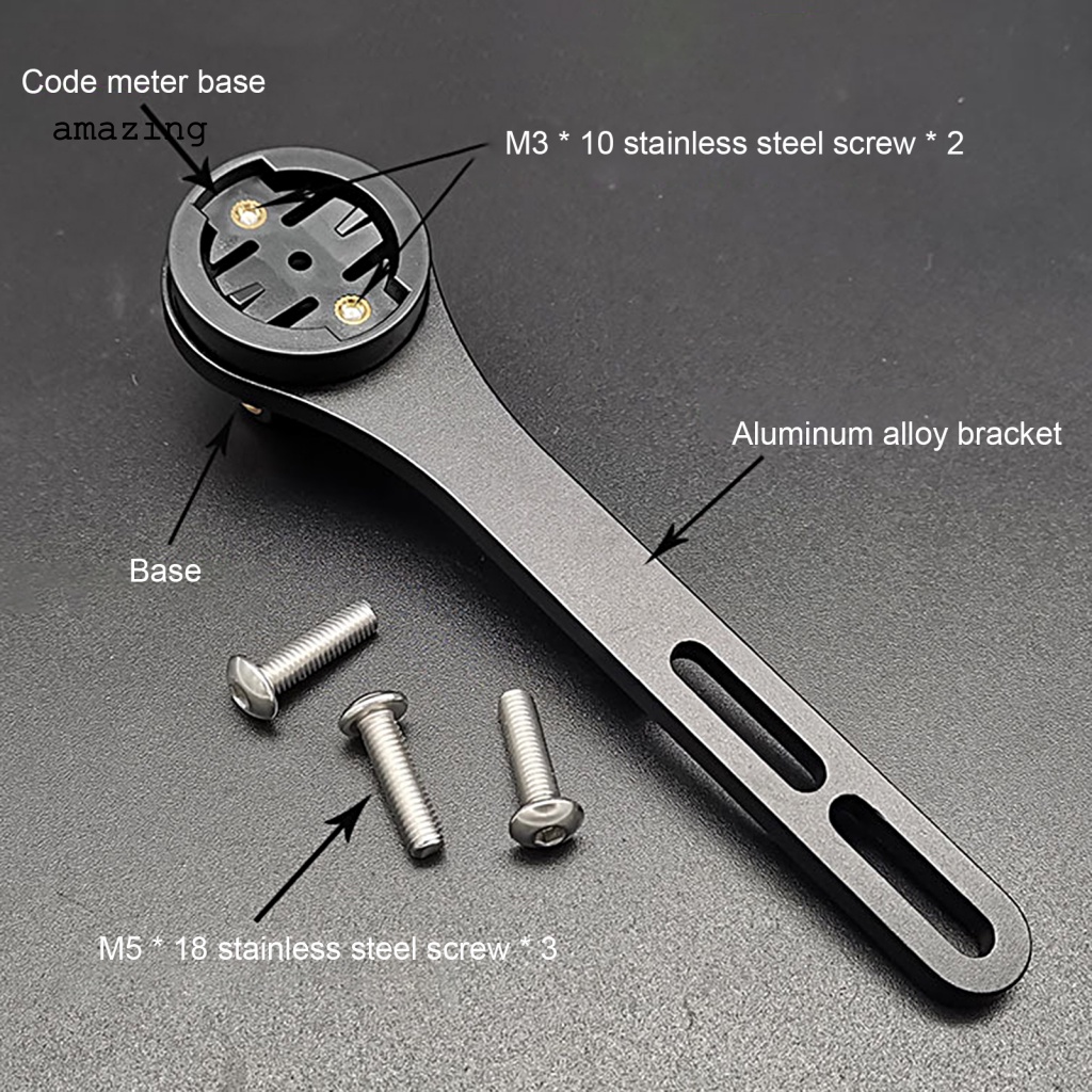 1 Bộ Giá Đỡ Cố Định Camera Chống Sốc Độ Ổn Định Cao Cho Xe Đạp