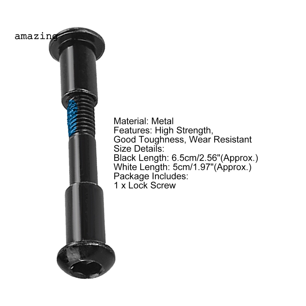 Ốc Vít Bản Lề Bằng Kim Loại Cứng Chống Mòn Chuyên Dụng Cho Xe Scooter Xiaomi MIJIA M365