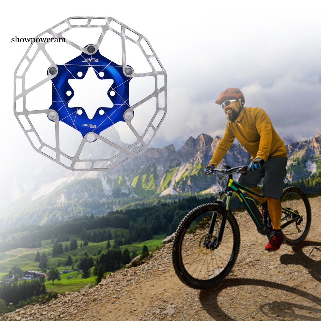 Đĩa Phanh 160mm Siêu Nhẹ Chống Mòn Chuyên Dụng Cho Xe Đạp Leo Núi