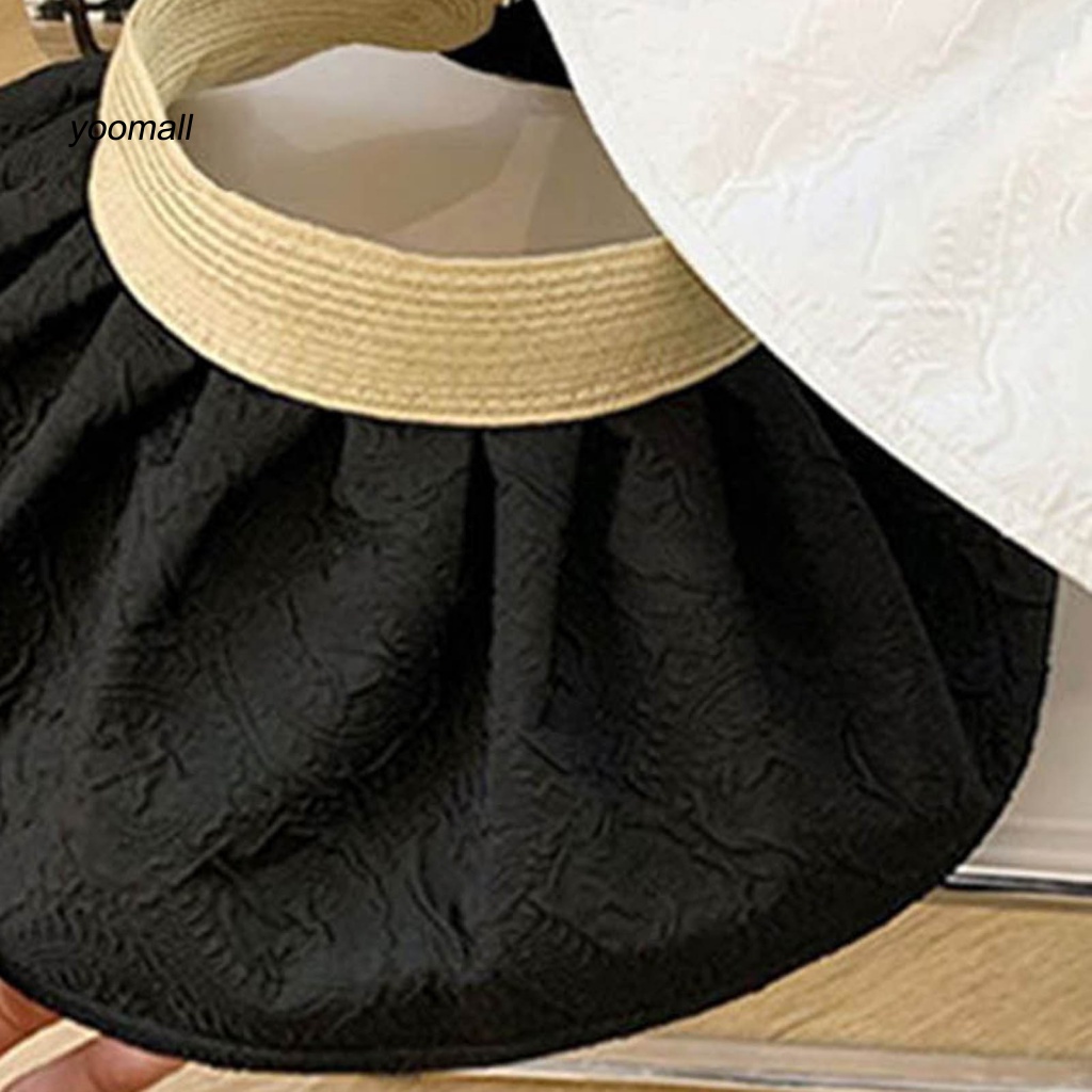 Mũ Rộng Vành Chống Nắng Có Thể Gấp Gọn Tiện Dụng Thời Trang Hè