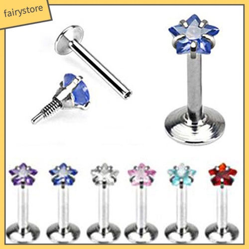 [FRO] Khuyên Xỏ Sụn Tai Hình Ngôi Sao Năm Cánh Quyến Rũ Cho Nữ