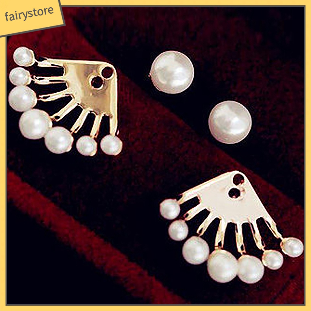 1 Đôi Khuyên Tai Hợp Kim Thoải Mái Thời Trang Cho Nữ