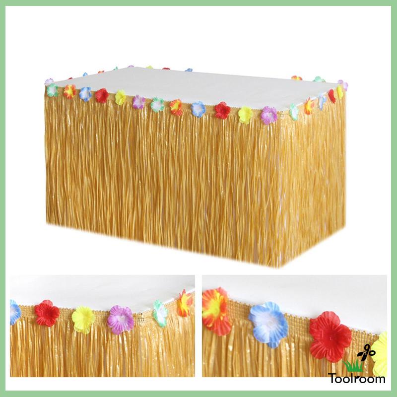 [Toolroom] Chân Váy Cỏ Luau Nhân Tạo Nghệ Thuật Làm Nền Chụp Ảnh