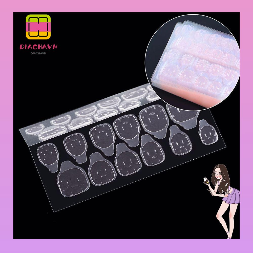 Set 10 Tờ 240 Miếng Băng Keo Hai Mặt Nối Móng Nghệ Thuật