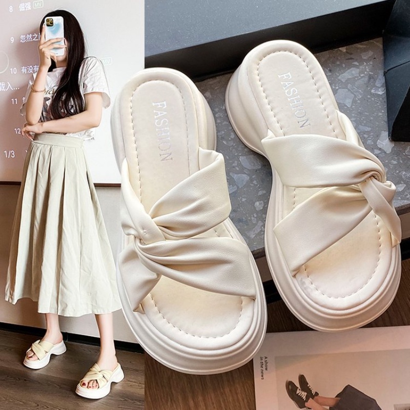 Dép Đế Dày Mềm Mại Thoải Mái Thời Trang Cho Nữ