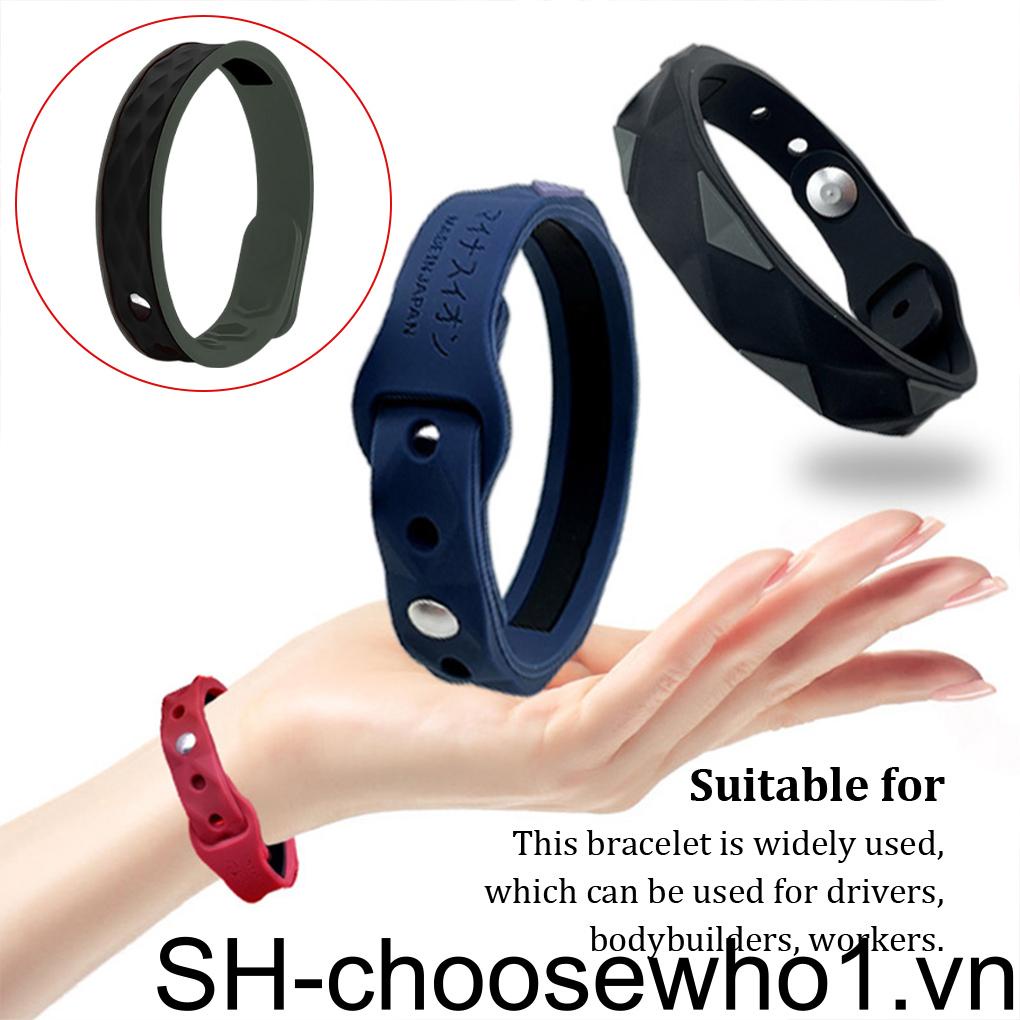 (Runbu) Vòng Đeo Tay Giảm Mệt Mỏi Cân Bằng Năng Lượng Trang Trí Thời Trang Nữ