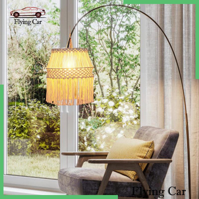 Vỏ Bọc Bóng Đèn Macrame Phong Cách Bohemian Dành Cho Trang Trí Nhà Cửa / Tiệc Cưới 2
