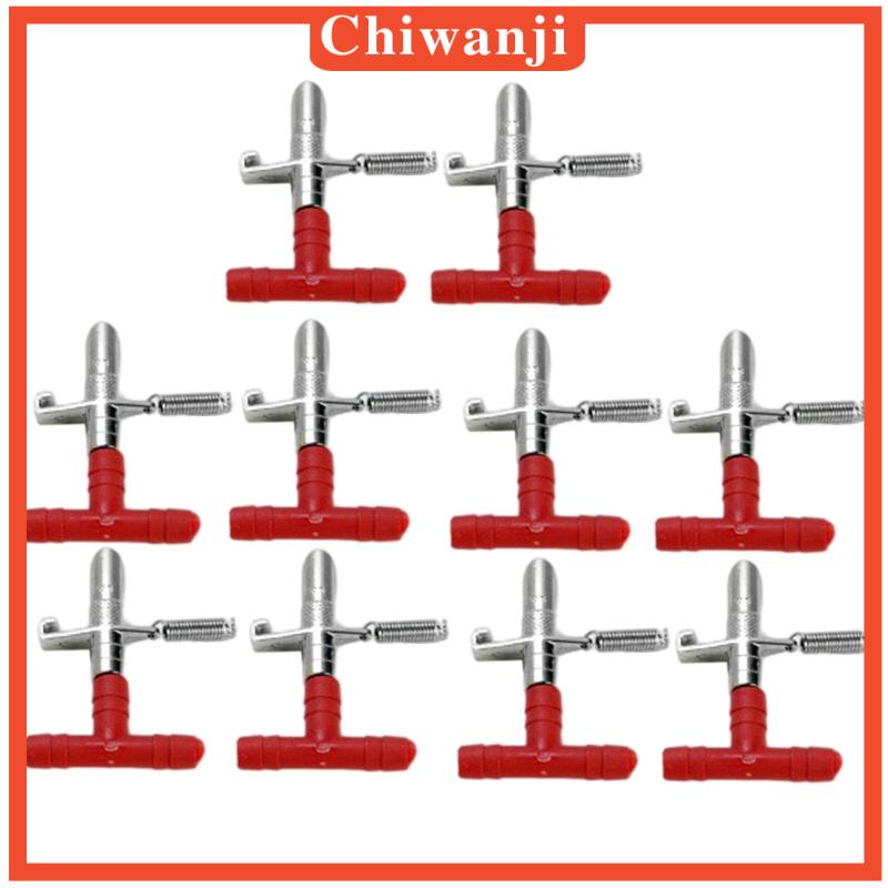 [Chiwanji] Set 10 Dụng Cụ Cho Máy Cho Thức Ăn Tự Động Rodent Guinea
