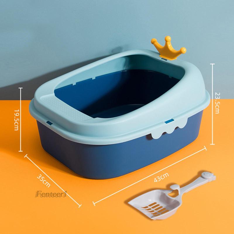 [Fenteer1] Khay Đinh Tán Sâu Cho Thú Cưng Nhỏ Dễ Lau Chùi