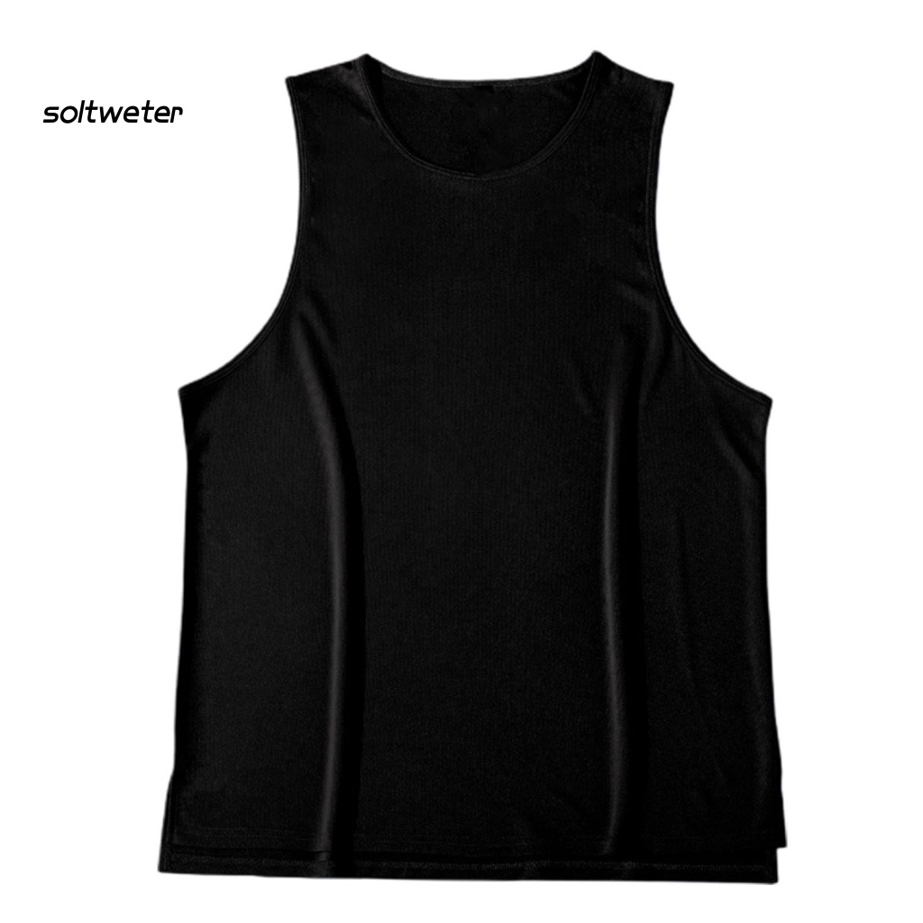 Áo Ba Lỗ Chơi Bóng Rổ Bằng Polyester Siêu Mềm Co Giãn Tốt Thời Trang Mùa Hè Cho Nam