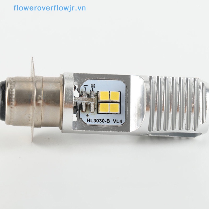 1 Đèn Pha Led P15D T19 4LED Chất Lượng Cao Cho Xe Máy