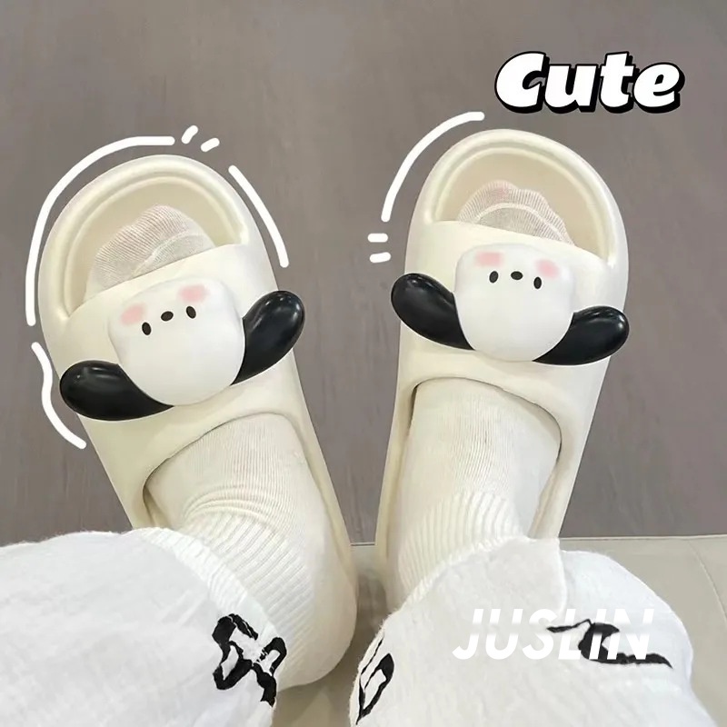 JUSLIN dép dép nữ dép bánh mì nữ dép bánh mì nữ 2023 NEW 060809