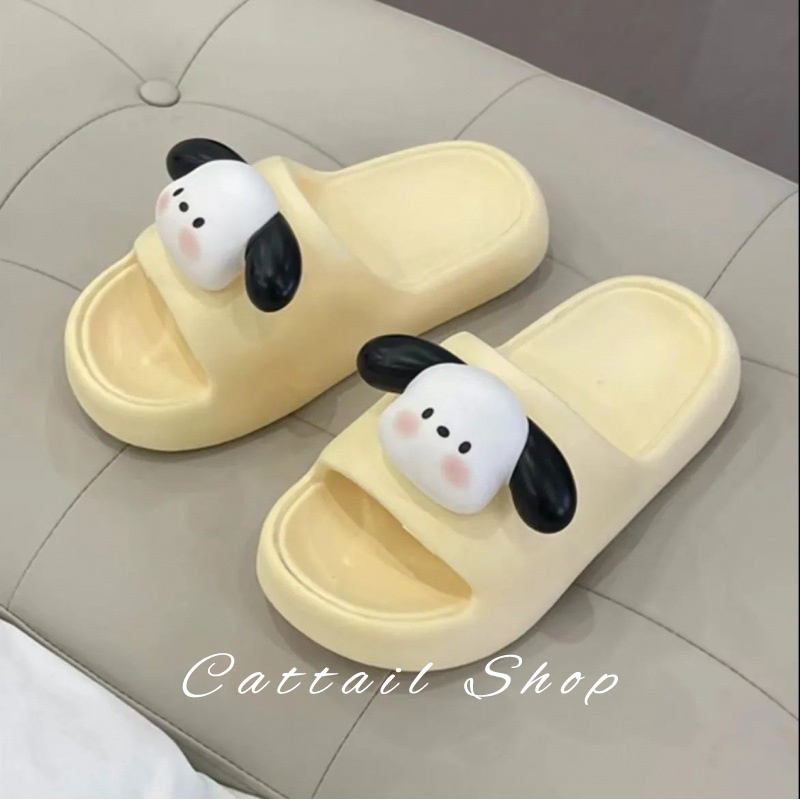 DISHULAN dép dép nữ dép bánh mì nữ dép bánh mì nữ Chống Trượt 060809