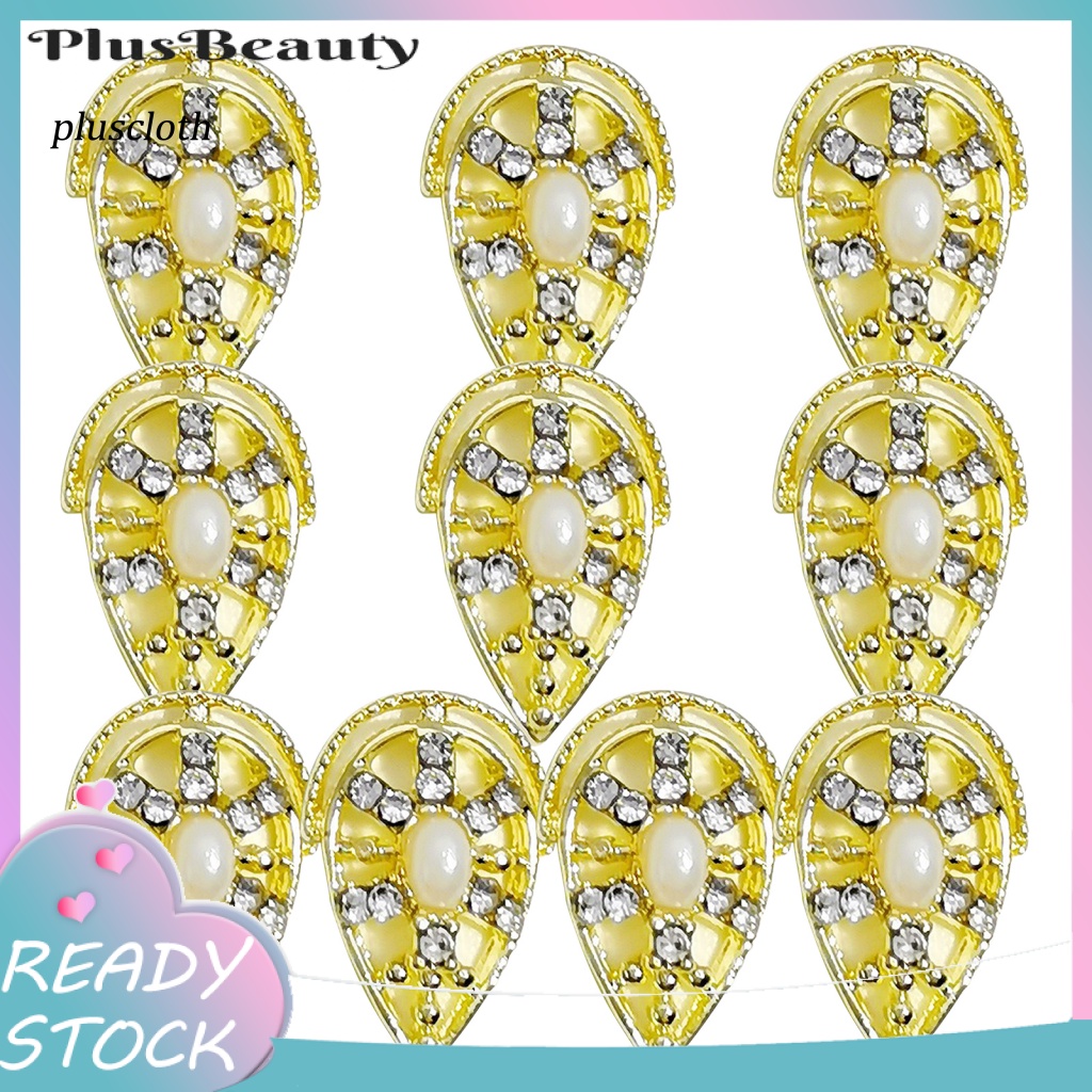 Túi 10 Hạt Cườm Lấp Lánh Dùng Để Trang Trí Móng Nghệ Thuật