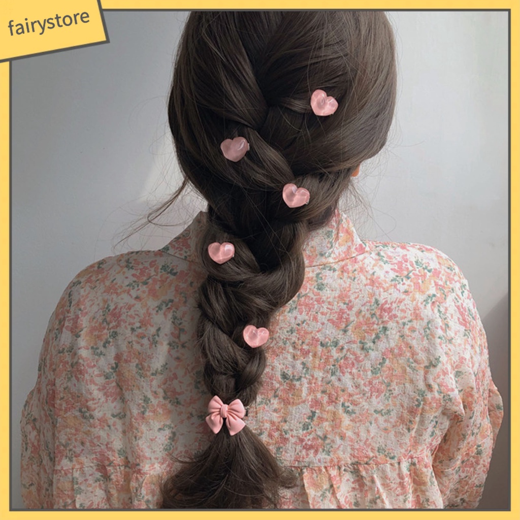 Kẹp Tóc Co Giãn Hình Bông Hoa Dễ Thương Dành Cho Nữ