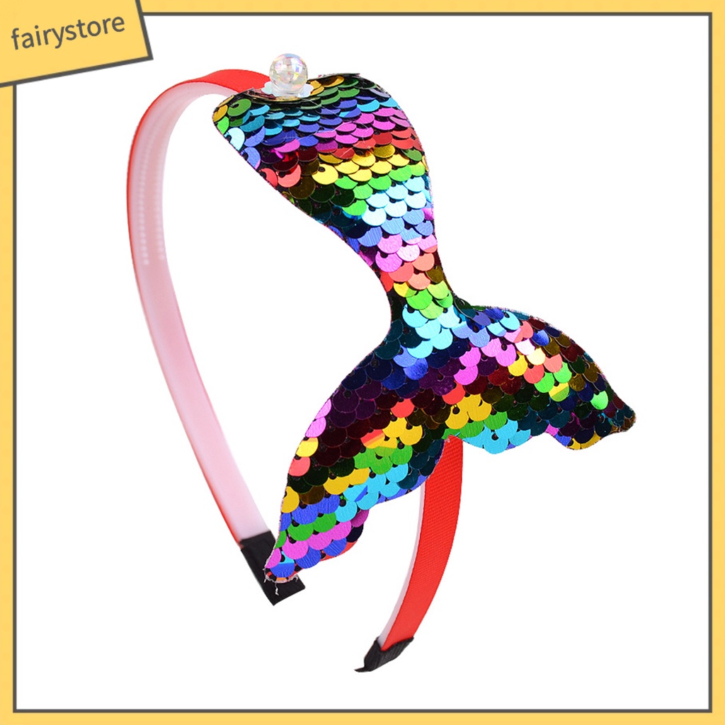 Băng Đô Cài Tóc Đính Hạt Cườm Lấp Lánh Cho Bé Gái