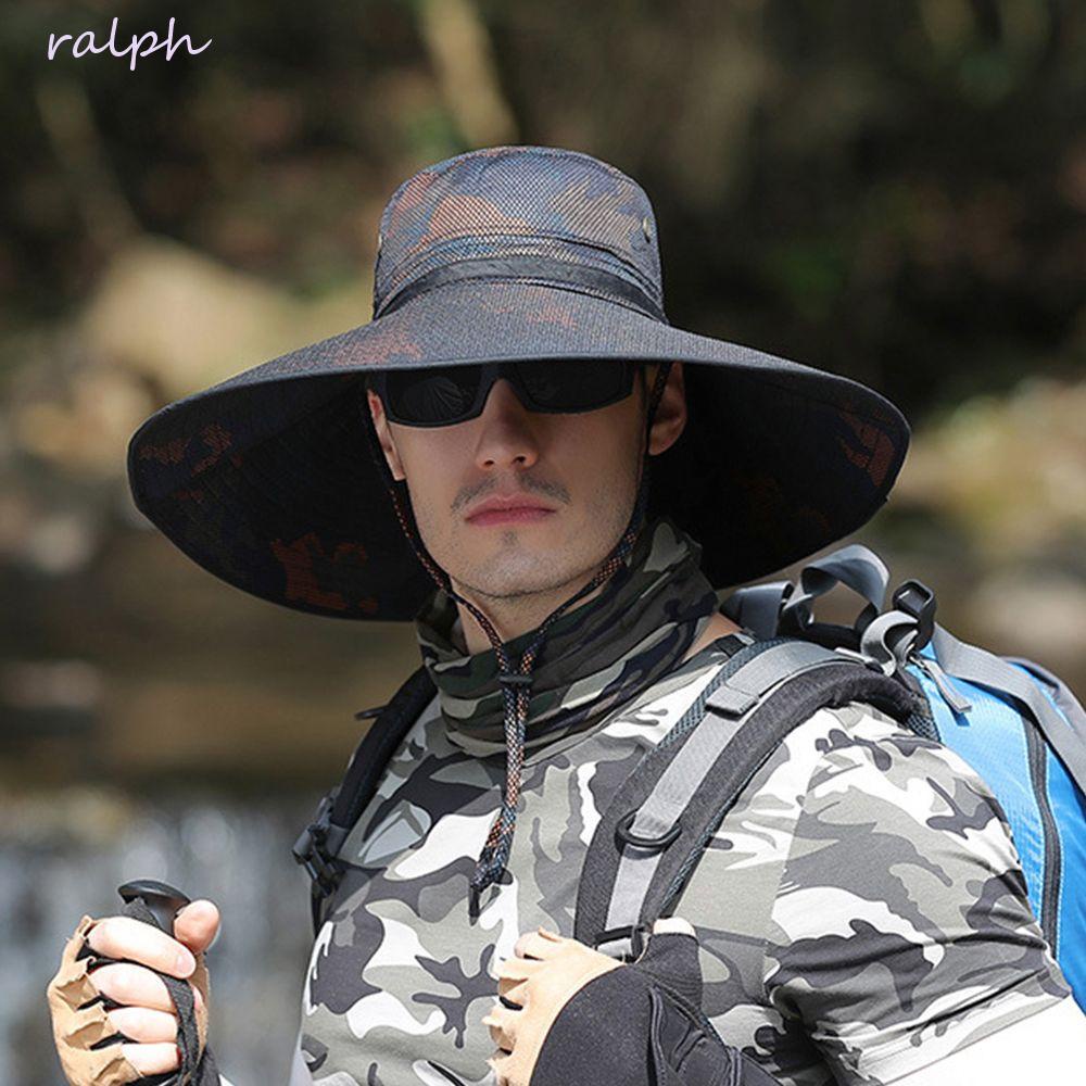 Nón Tai Bèo Họa Tiết Rằn Ri Thoáng Khí Chống Tia UV Thời Trang Mùa Hè Cho Nam Sự Bảo Vệ