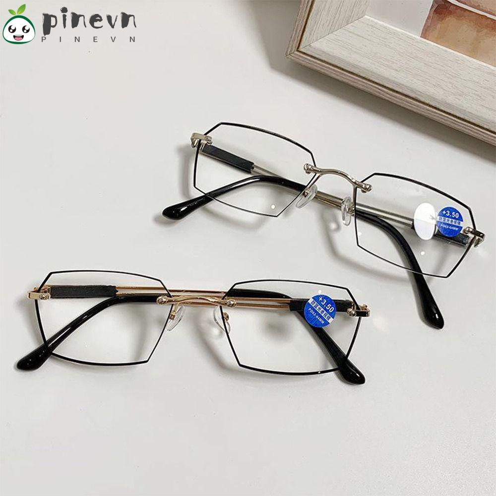 Kính Đọc Sách Gọng Kim Loại Chống Ánh Sáng Xanh Cho Nam Và Nữ