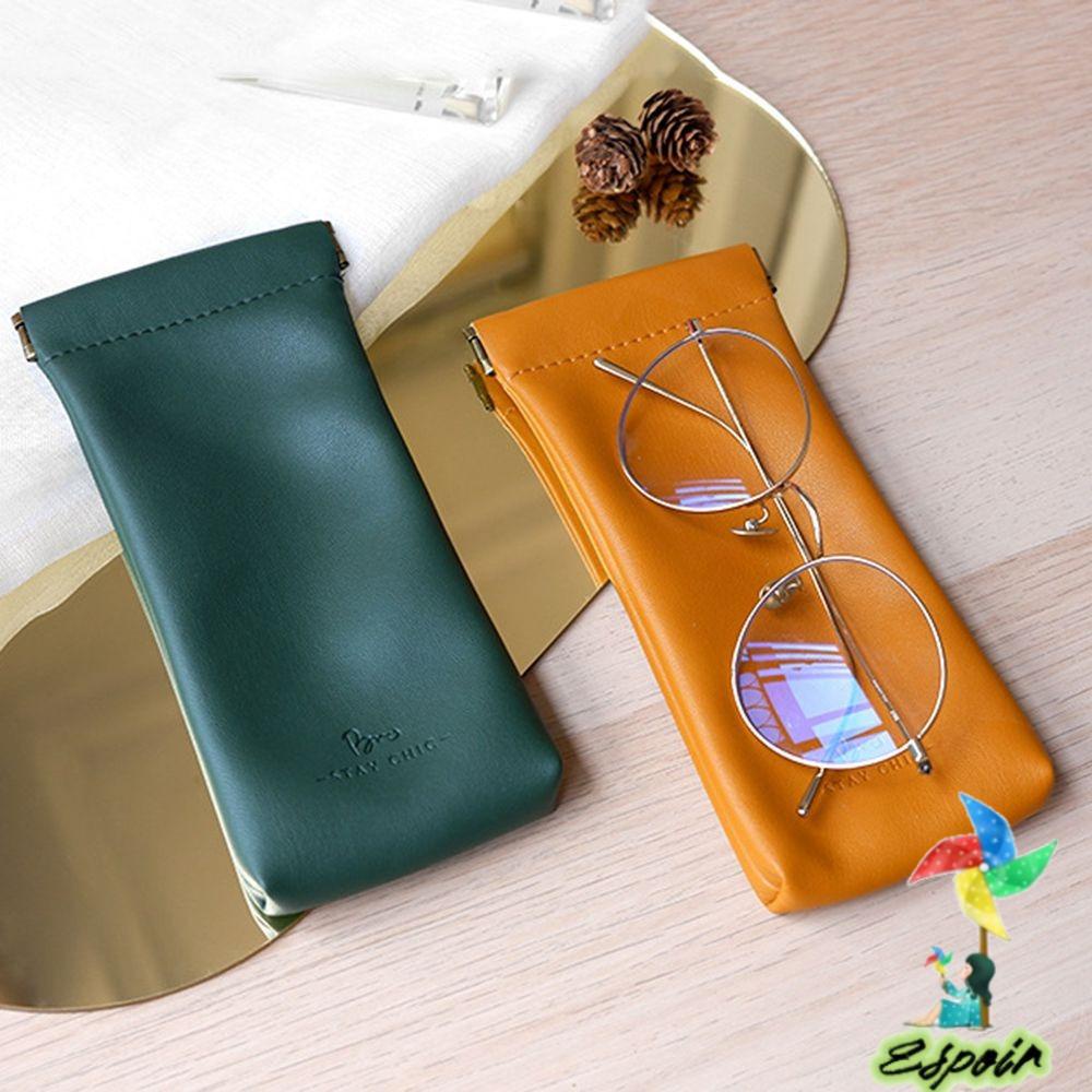 ESPO Hộp Đựng Mắt Kính Bằng Da Chống Nước Thời Trang Dành Cho Nam Nữ Ốp