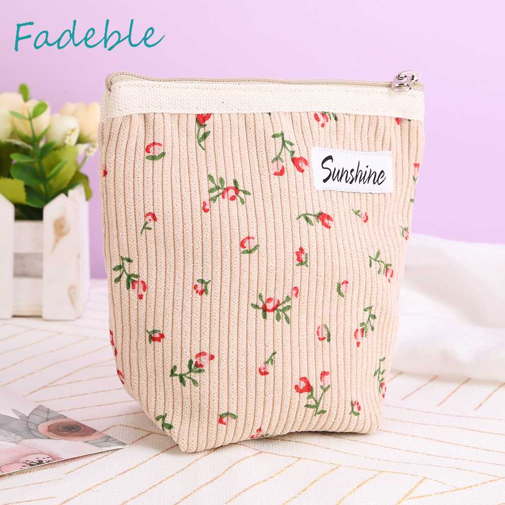 Túi Nhung Đựng Cọ Trang Điểm Gọn Nhẹ Cho Nữ