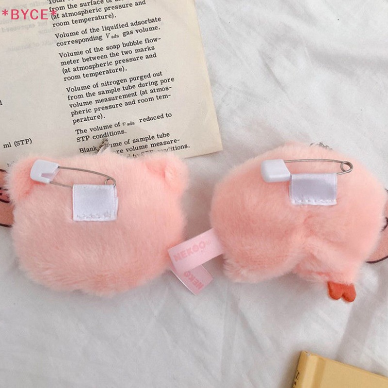 Phụ Kiện Móc Khóa Hình Heo Hồng Nhồi Bông Mềm Mại Đáng Yêu Mới