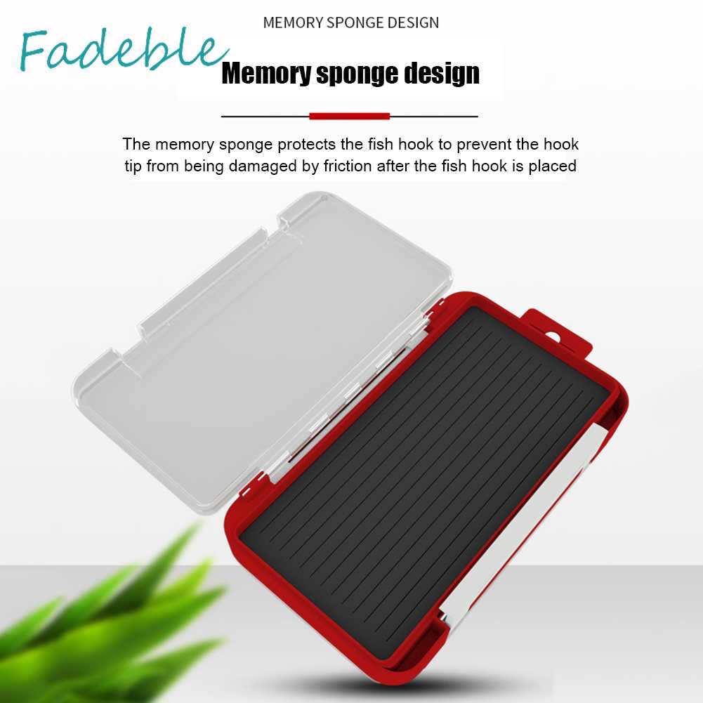 Hộp Đựng Mồi Câu Cá 2 Tầng Chống Thấm Nước Ốp
