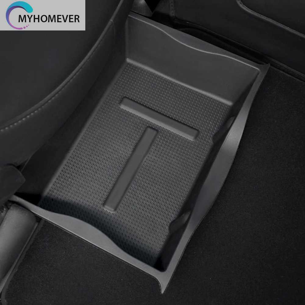 Khay Đựng Khăn Giấy Ẩn / Chìa Khóa Xe Hơi Chất Liệu TPU Tiện Dụng Cho Tesla Model