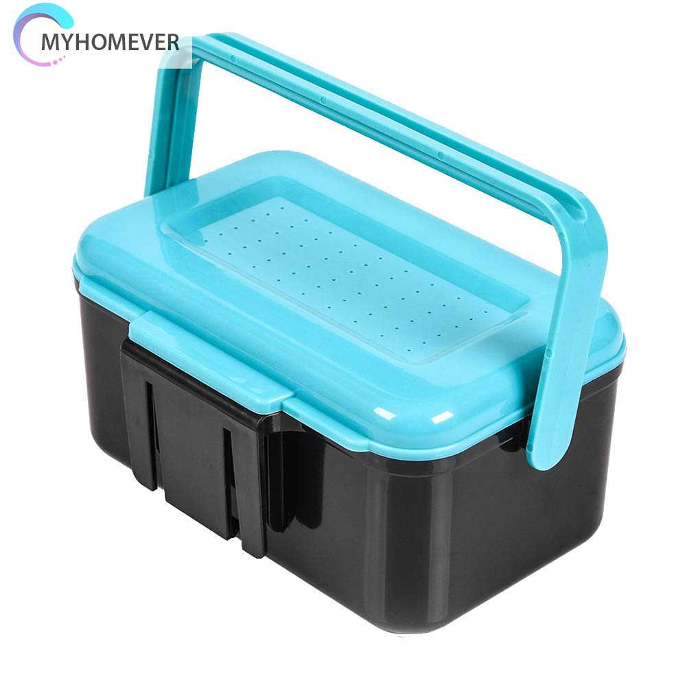 Hộp Đựng Mồi Câu Cá Bằng Nhựa ABS Thoáng Khí