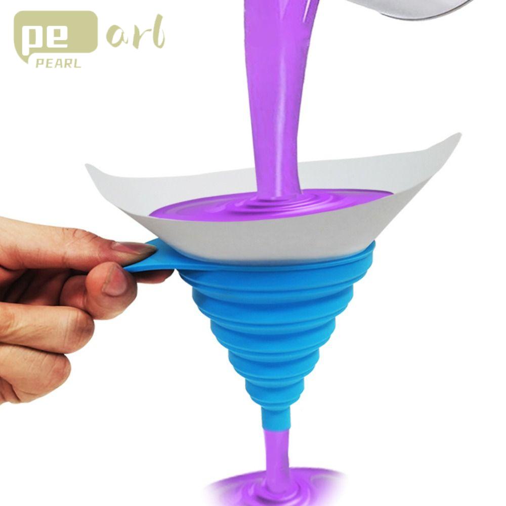 .Set 100 Phễu silicone Gấp Gọn Hình Nón Tiện Dụng