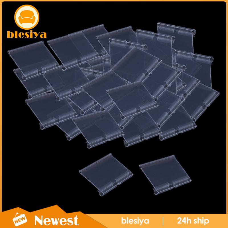 [Bresiya] Bộ 2 Giá Đỡ Nhãn Màu Trong Suốt Kích Thước 60x42mm