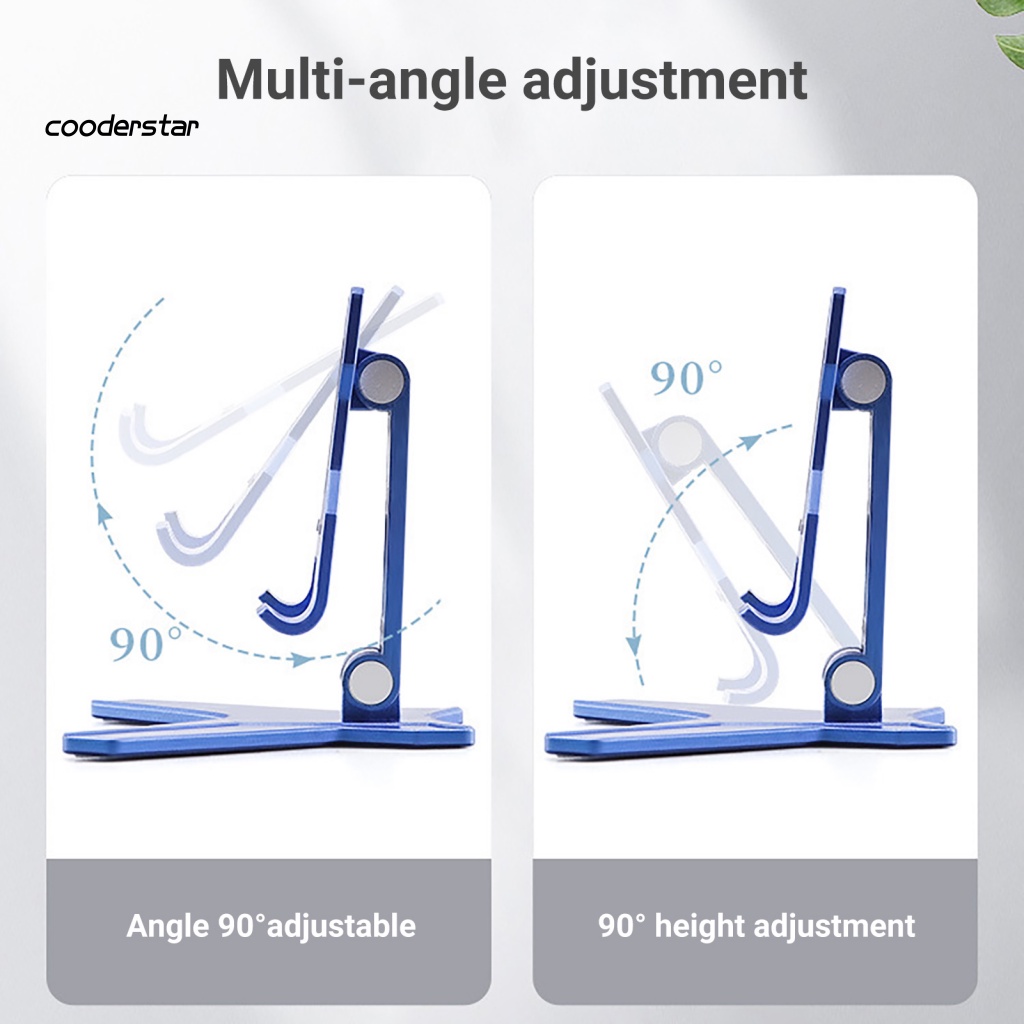 Giá Đỡ Điện Thoại / Máy Tính Bảng Trọng Lượng Nhẹ Có Thể Gấp Gọn Tiện Dụng